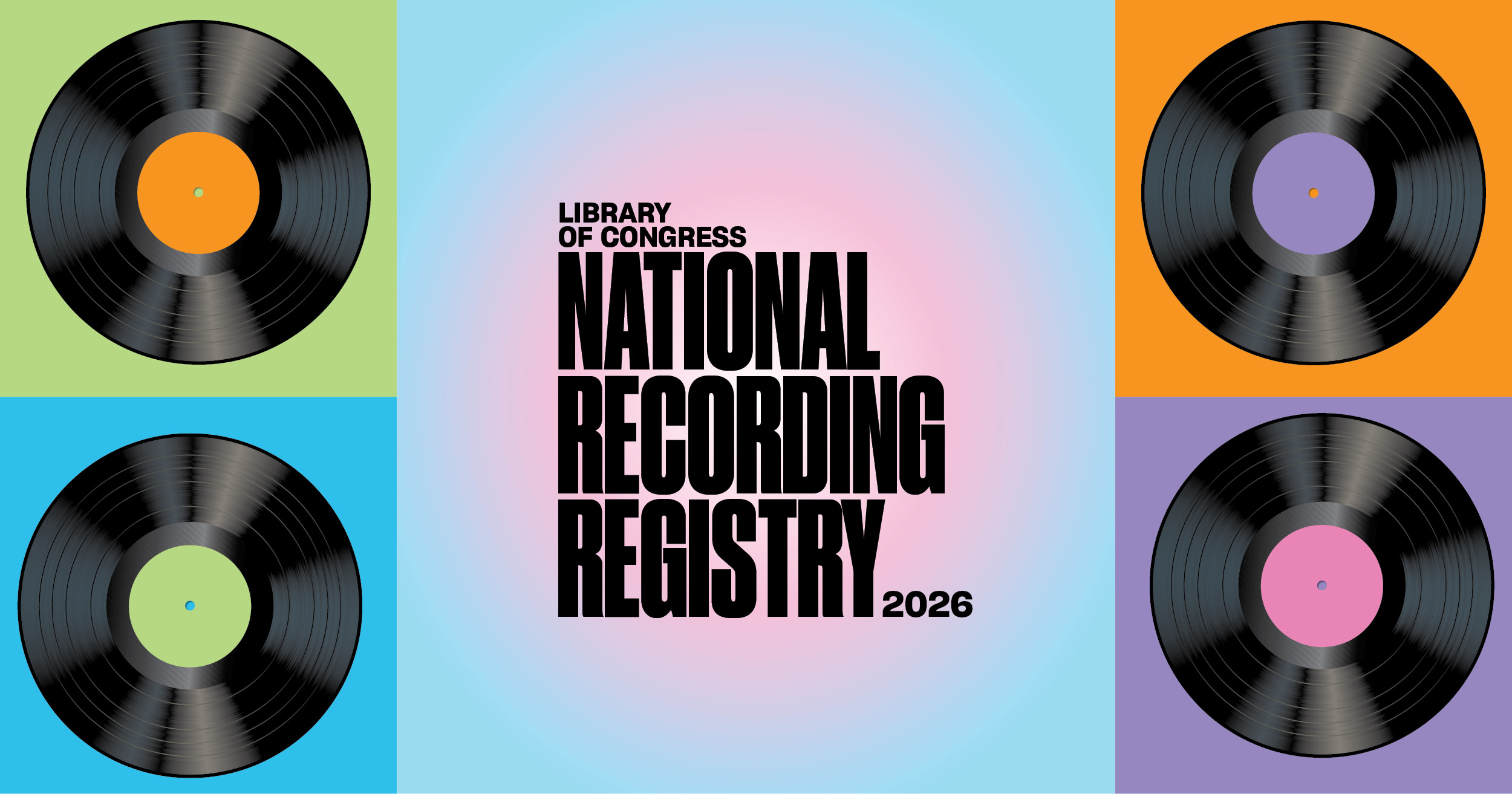 This week, NRPF salutes 25 new additions to the National Recording Registry. Inductees were chosen for their significance to the cultural, historical, or aesthetic importance to the nation's recorded sound heritage.